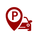 Grand parking disponible au Mas de Saporta